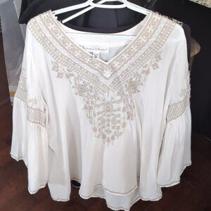 XXL - Chelsea Theodore Long Sleeve Flared Shirt